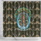 Imentet Egyptian Shower Curtain with Eye of Horus and Eternal Tree in Afterlife