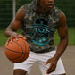 Imentet Egyptian Sleeveless Hoodie with Eye of Horus and Eternal Tree in Afterlife