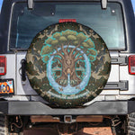 Imentet Egyptian Spare Tire Cover with Eye of Horus and Eternal Tree in Afterlife