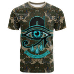 Imentet Egyptian T shirt with Eye of Horus and Eternal Tree in Afterlife