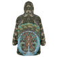 Imentet Egyptian Wearable Blanket Hoodie with Eye of Horus and Eternal Tree in Afterlife