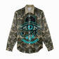 Imentet Egyptian Women Casual Shirt with Eye of Horus and Eternal Tree in Afterlife