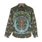 Imentet Egyptian Women Casual Shirt with Eye of Horus and Eternal Tree in Afterlife