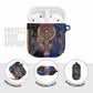Isis Ankh Symbol AirPods Case with Celestial Wings in Ancient Egyptian Cosmic