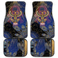 Isis Ankh Symbol Car Mats with Celestial Wings in Ancient Egyptian Cosmic