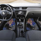 Isis Ankh Symbol Car Mats with Celestial Wings in Ancient Egyptian Cosmic