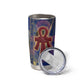 Isis Ankh Symbol Tumbler Cup with Celestial Wings in Ancient Egyptian Cosmic