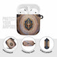 Isis AirPods Case with Falcon Symbol and Sacred Geometry in Egyptian