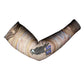 Isis Arm Sleeves with Falcon Symbol and Sacred Geometry in Egyptian