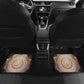 Isis Car Mats with Falcon Symbol and Sacred Geometry in Egyptian