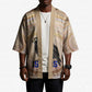 Isis Kimono with Falcon Symbol and Sacred Geometry in Egyptian