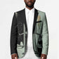 Ma’at Feather Egyptian Blazer with Scales Symbolizing Truth and Cosmic Balance