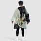 Ma’at Feather Egyptian Kid Wearable Blanket Hoodie with Scales Symbolizing Truth and Cosmic Balance