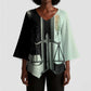Ma’at Feather Egyptian Kimono Sleeve Blouse with Scales Symbolizing Truth and Cosmic Balance