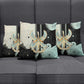Ma’at Feather Egyptian Pillow Cover with Scales Symbolizing Truth and Cosmic Balance