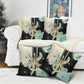 Ma’at Feather Egyptian Pillow Cover with Scales Symbolizing Truth and Cosmic Balance
