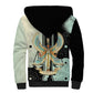 Ma’at Feather Egyptian Sherpa Hoodie with Scales Symbolizing Truth and Cosmic Balance