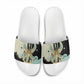 Ma’at Feather Egyptian Slide Sandals with Scales Symbolizing Truth and Cosmic Balance