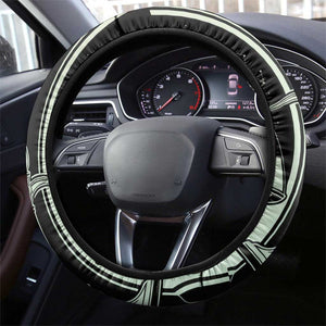 Ma’at Feather Egyptian Steering Wheel Cover with Scales Symbolizing Truth and Cosmic Balance
