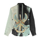 Ma’at Feather Egyptian Women Casual Shirt with Scales Symbolizing Truth and Cosmic Balance