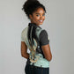 Ma’at Feather Egyptian Women Polo Shirt with Scales Symbolizing Truth and Cosmic Balance