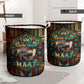 Ma’at Eye of Horus Laundry Basket Egyptian Feather Celebrating Truth