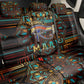Ma’at Eye of Horus Back Car Seat Cover Egyptian Feather Celebrating Truth