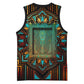 Ma’at Eye of Horus Basketball Jersey Egyptian Feather Celebrating Truth