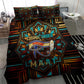 Ma’at Eye of Horus Bedding Set Egyptian Feather Celebrating Truth