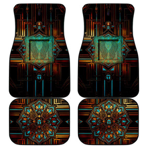 Ma’at Eye of Horus Car Mats Egyptian Feather Celebrating Truth