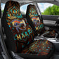 Ma’at Eye of Horus Car Seat Cover Egyptian Feather Celebrating Truth