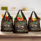 Ma’at Eye of Horus Grocery Bag Egyptian Feather Celebrating Truth