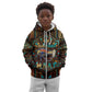 Ma’at Eye of Horus Kid Hoodie Egyptian Feather Celebrating Truth