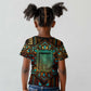 Ma’at Eye of Horus Kid T shirt Egyptian Feather Celebrating Truth
