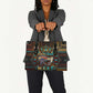 Ma’at Eye of Horus Leather Bag Egyptian Feather Celebrating Truth