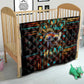 Ma’at Eye of Horus Quilt Egyptian Feather Celebrating Truth