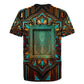 Ma’at Eye of Horus Rugby Jersey Egyptian Feather Celebrating Truth