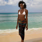 Ma’at Eye of Horus Sarong Egyptian Feather Celebrating Truth