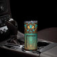 Ma’at Eye of Horus Skinny Tumbler Egyptian Feather Celebrating Truth