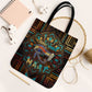 Ma’at Eye of Horus Tote Bag Egyptian Feather Celebrating Truth