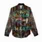 Ma’at Eye of Horus Women Casual Shirt Egyptian Feather Celebrating Truth