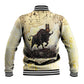Montu Egyptian Baseball Jacket War God Mighty Bull Symbol Ancient Power Hieroglyphic