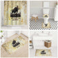 Montu Egyptian Bathroom Set War God Mighty Bull Symbol Ancient Power Hieroglyphic