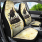 Montu Egyptian Car Seat Cover War God Mighty Bull Symbol Ancient Power Hieroglyphic