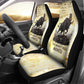 Montu Egyptian Car Seat Cover War God Mighty Bull Symbol Ancient Power Hieroglyphic