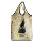 Montu Egyptian Grocery Bag War God Mighty Bull Symbol Ancient Power Hieroglyphic