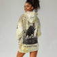 Montu Egyptian Hoodie Dress War God Mighty Bull Symbol Ancient Power Hieroglyphic