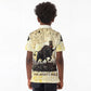 Montu Egyptian Kid Polo Shirt War God Mighty Bull Symbol Ancient Power Hieroglyphic