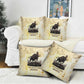 Montu Egyptian Pillow Cover War God Mighty Bull Symbol Ancient Power Hieroglyphic