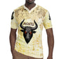 Montu Egyptian Rugby Jersey War God Mighty Bull Symbol Ancient Power Hieroglyphic